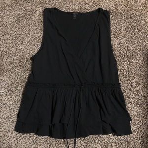 NWOT JCrew V-neck Peplum Top